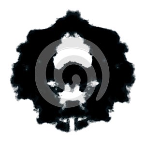 Rorschach inkblot photo