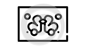 rorschach test black icon animation