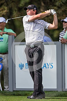 Rory McIlroy at the 2012 Barclays