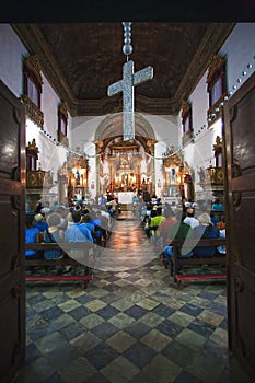 Rosario dos pretos church in salvador of bahia photo