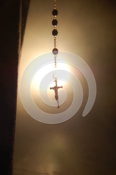 Rosary Backlighting Mystical photo