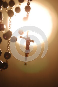 Rosary Backlighting Mystical photo