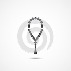 Rosary beads icon