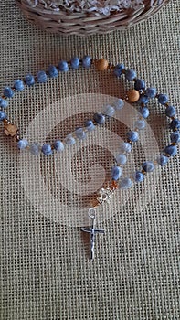 Rosary Virgin Mary Tears Prayer Rope