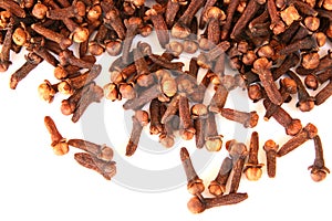 Rose-apple (clove) on white