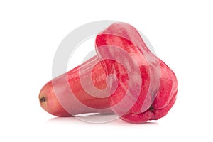 Rose apple isolated on the white background