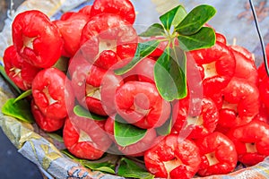 Rose apple at the market