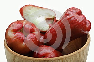 Red rose apple