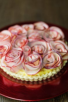 Rose Apple Tart