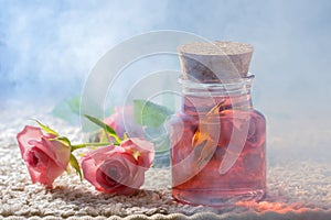 Rose attar for Spa of procedures from natural