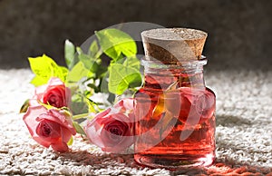 Rose attar for Spa of procedures from natural