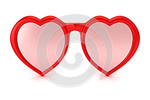 Rose colored glasses photo