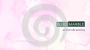Rose Elegant Background. Graphic Modern Banner. Fluid Design. Chic Elegant Background. Watercolor Wedding Pattern. Ink