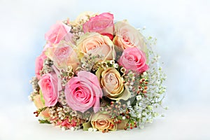 Rose flower bouquet