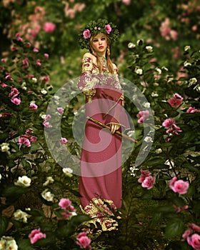 In the Rose Garden, 3d CG