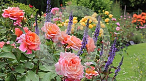 Rose Garden Companion Planting photo