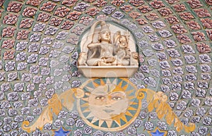 Rose Gate at the Chandra Mahal, Jaipur City Palace