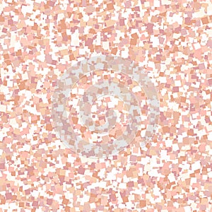 Rose gold glitter texture. Vector seamless pattern