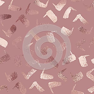 Rose gold. Luxury vector texture with a foil effect