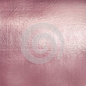 Rose gold metal texture. Luxure soft foil background.