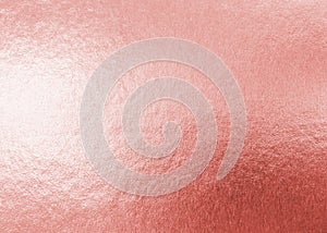 Rose gold pink texture metallic wrapping foil paper shiny metal background for wall paper decoration element