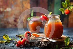 Rose hip jam