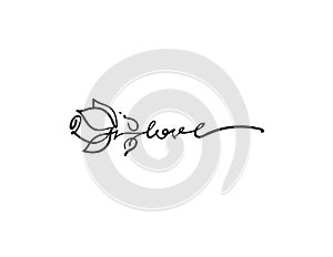 Rose Love Sketch