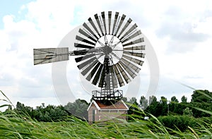 Rose mill de Hercules in the Netherlands
