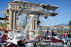 Rose Parade float