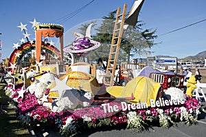 Rose Parade float