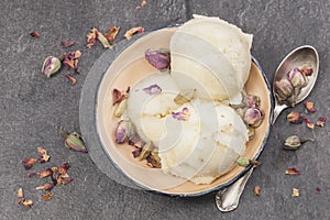 Rose Petal Ice Cream