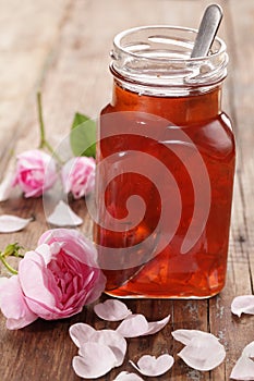 Rose petal jam photo