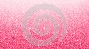 Rose pink shiny glitter glow paper dots bokeh sparkle bling bling background texture.