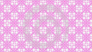 Rose Pink Square Pattern