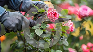 Rose Pruning for Beginners photo