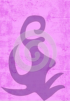Rose Purple Grunge
