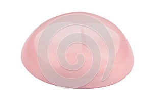 Rose quartz cabochon