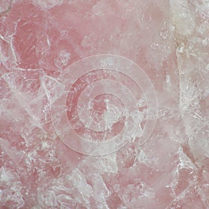 Rose quartz surface