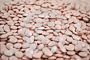 Rose round tablets