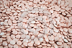 Rose round tablets
