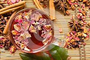 Rose tea