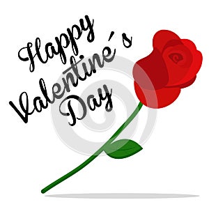 Rose Valentines Day vector