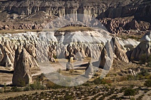 Rose Valley in Cappadocia, Turkey