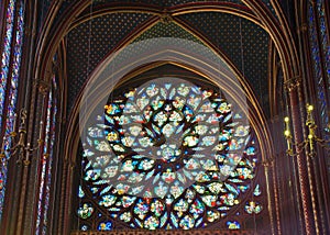 Rose Window of the Sainte Chapelle,