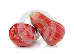 Roseapple isolated on white background