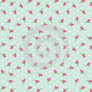 Rosebuds pattern