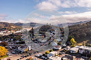 Roseburg, a town in Southern Oregon, USA.