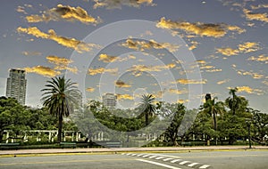 Rosedal park in Buenos Aires Argentina photo