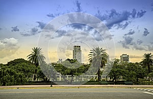 Rosedal park in Buenos Aires Argentina photo
