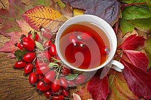 Rosehip tea photo